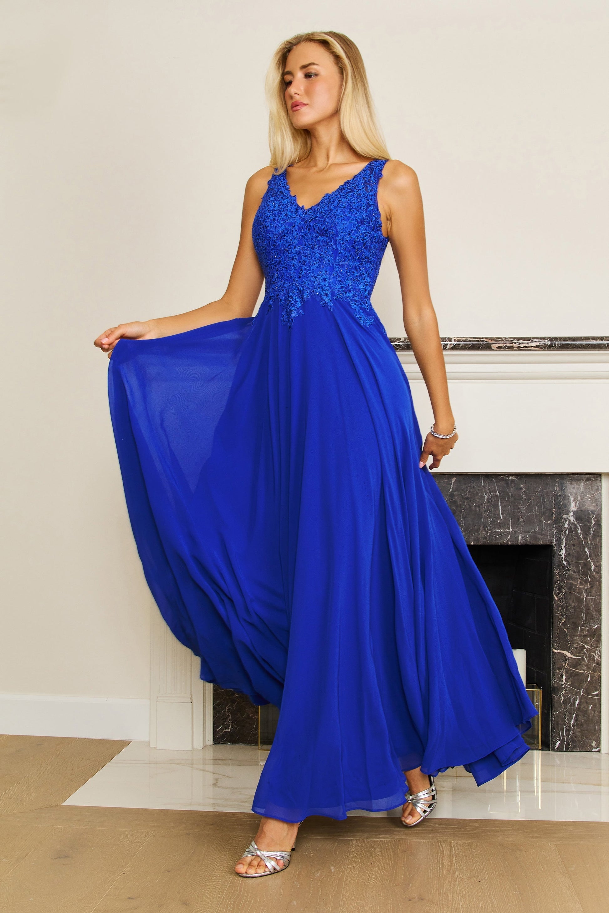 Long Formal Dress Plus Size Evening Gown