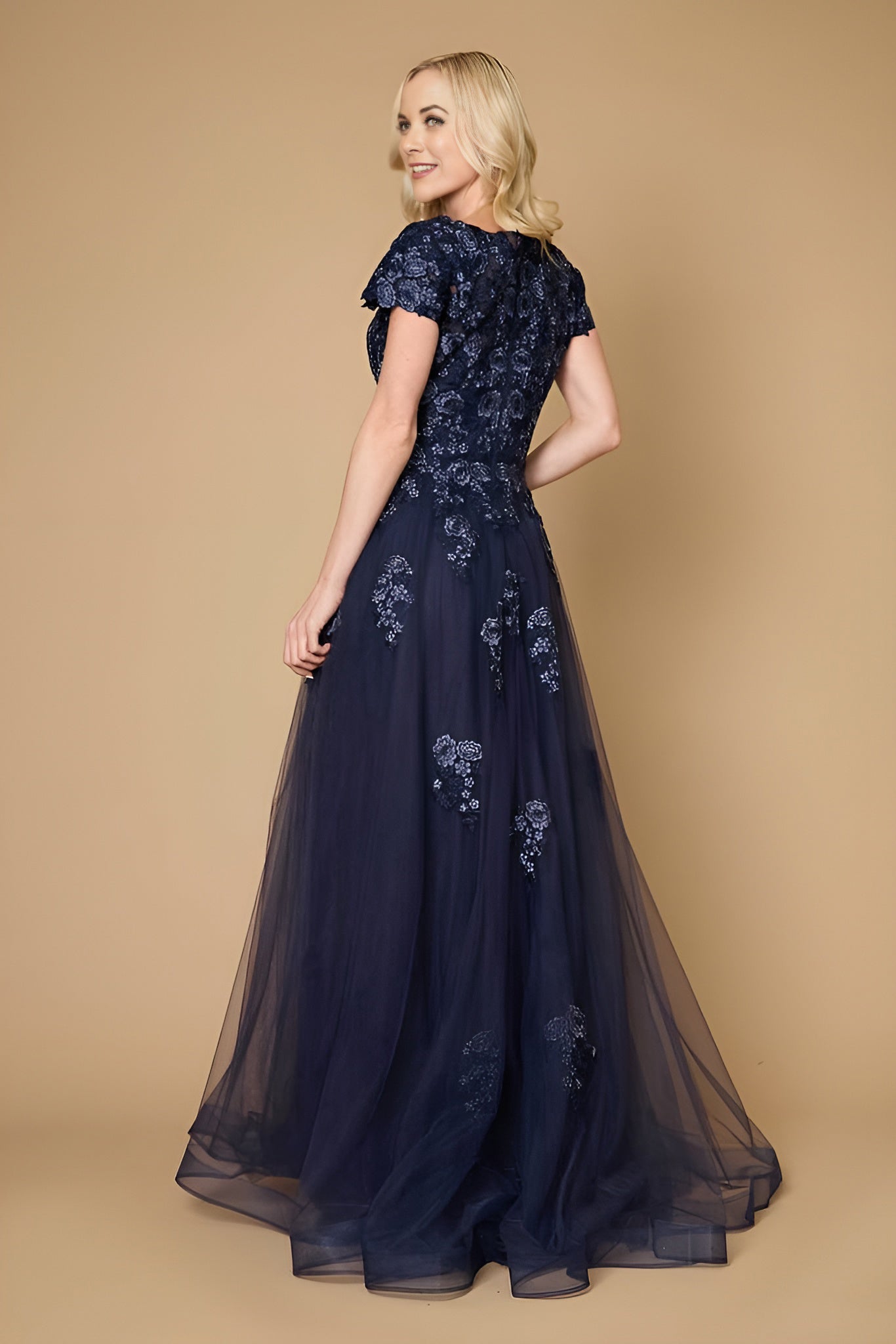 Mother of the Bride Dresses Long Lace Navy Mother of the Bride Dress Navy
