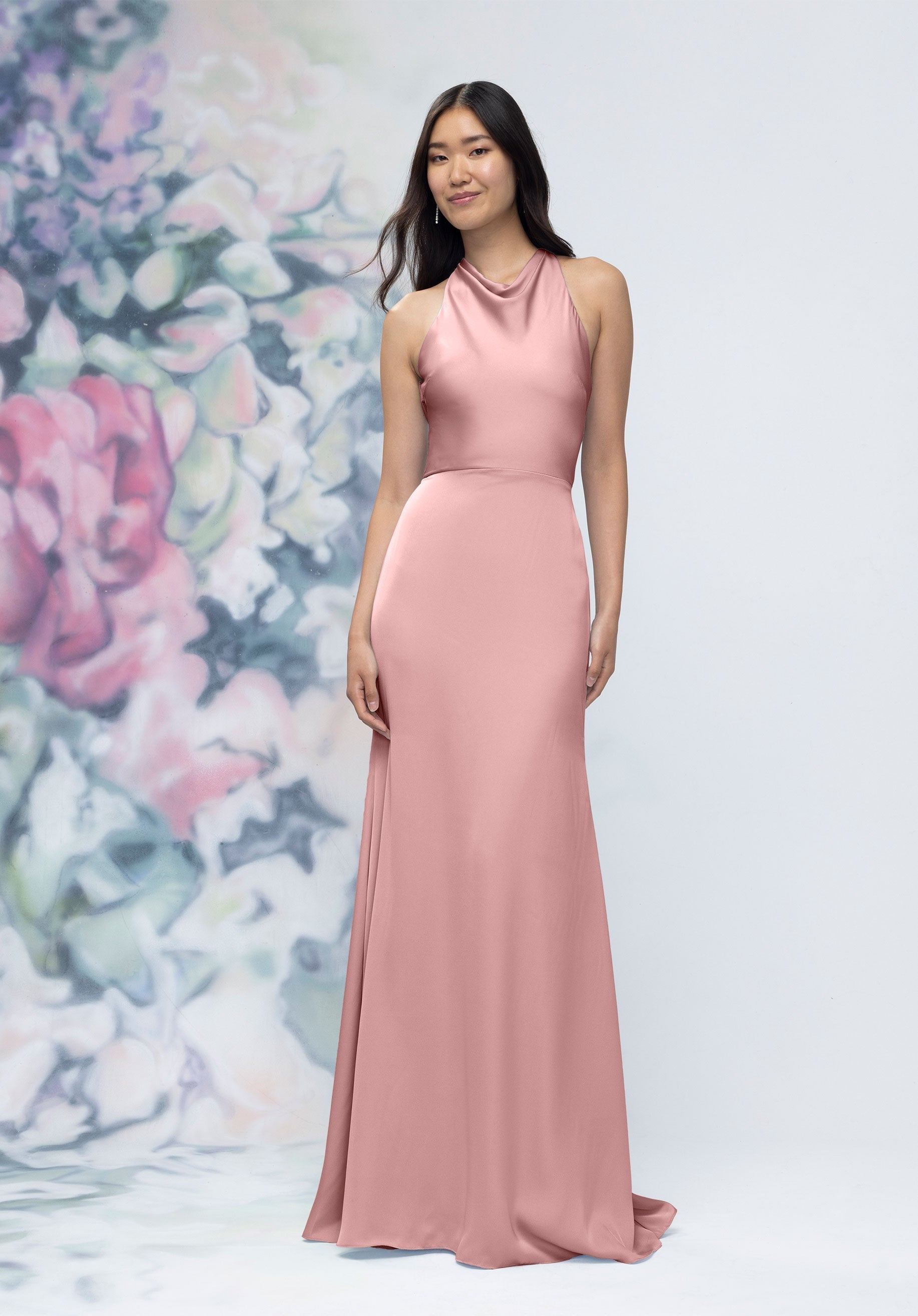 Formal Dresses Formal Long Evening Dress Desert Rose-Satin-3030008-Cowl
