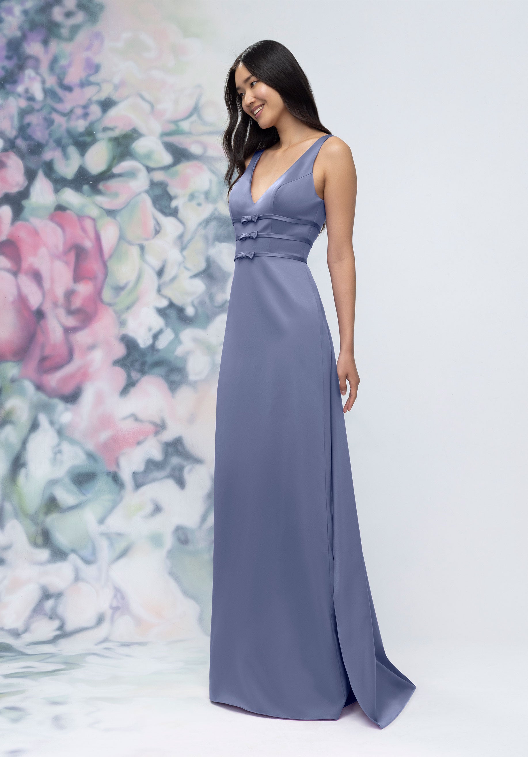 Formal Dresses Formal Slit Long Dress Dusk-Satin-3030013-Train