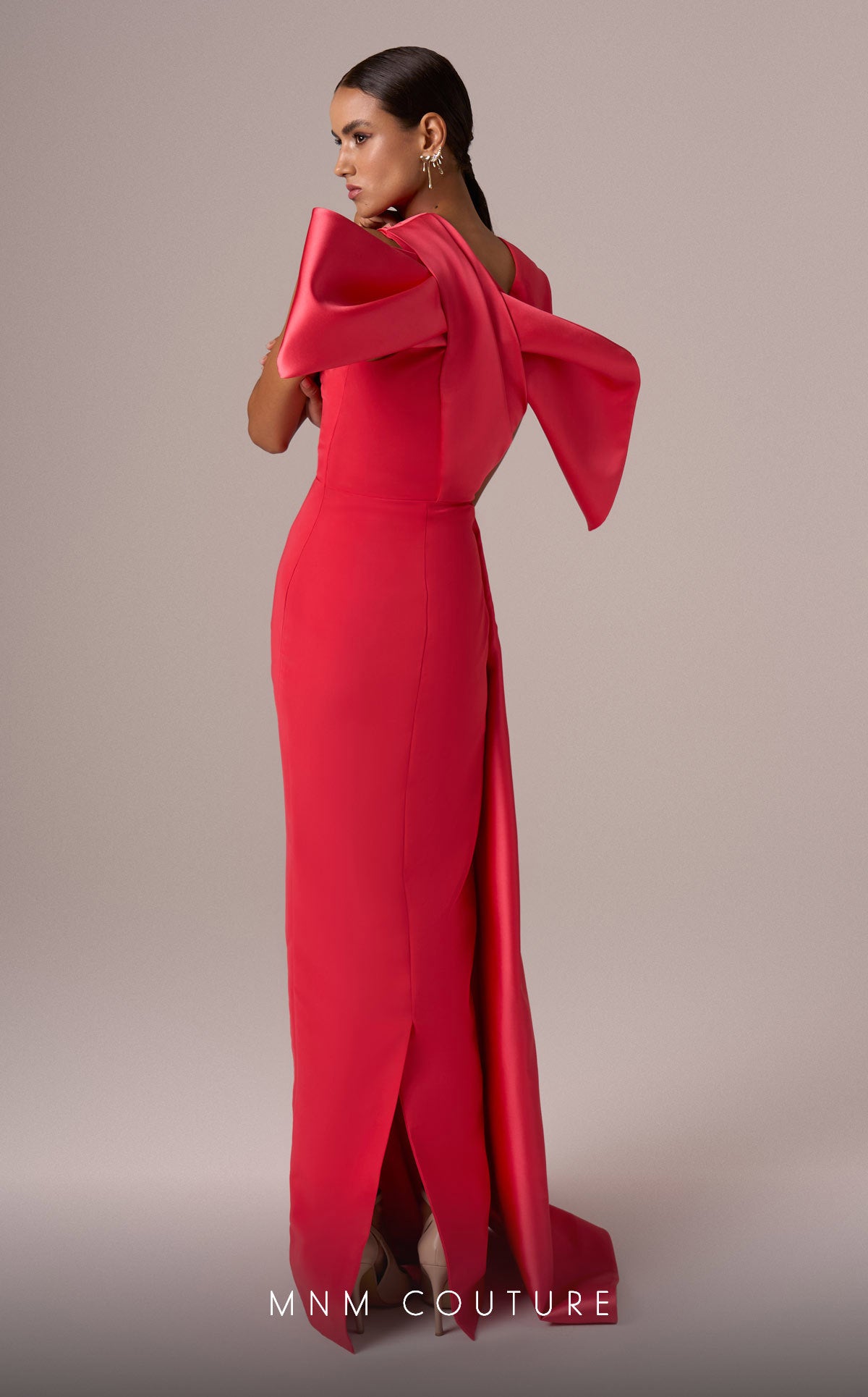 Formal Dresses Long Prom A Line Formal Dress MNM Couture E0081 Coral