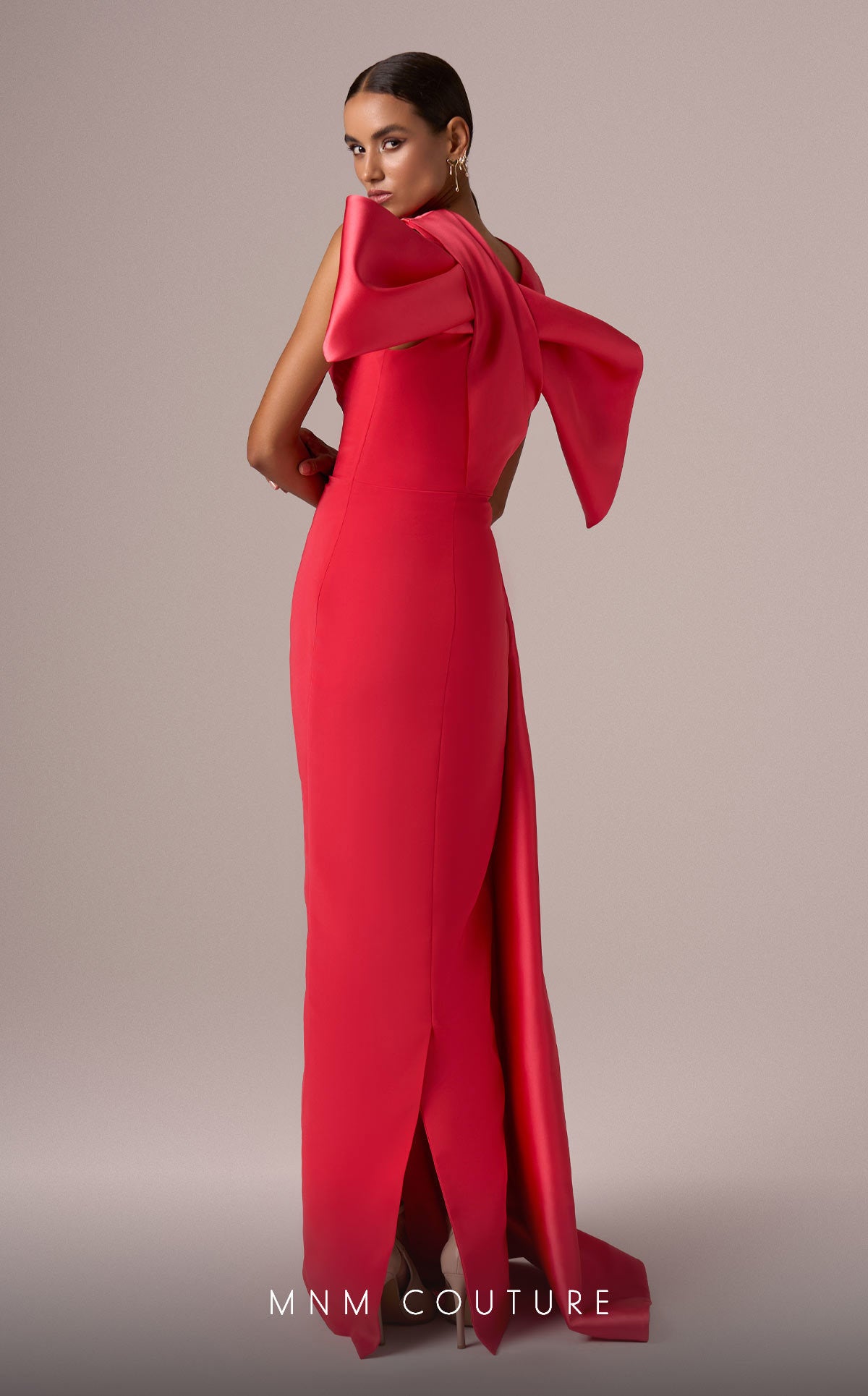 Formal Dresses Long Prom A Line Formal Dress MNM Couture E0081 Coral
