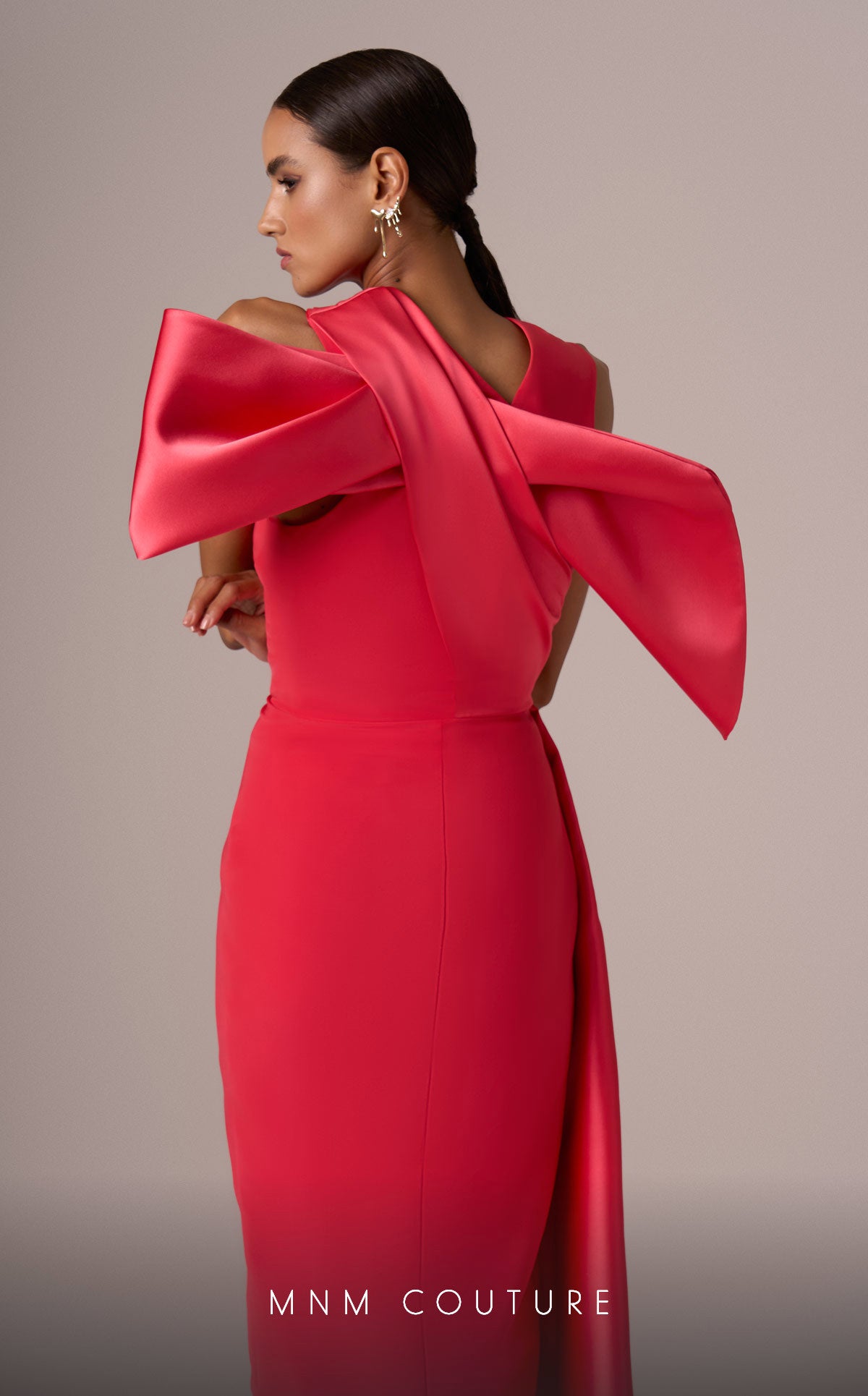 Formal Dresses Long Prom A Line Formal Dress MNM Couture E0081 Coral