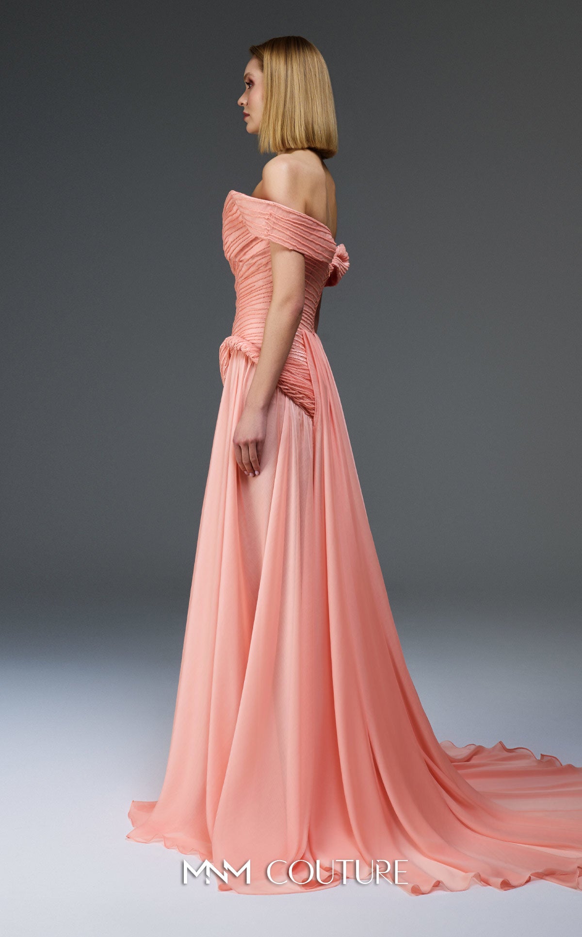 Prom Dresses Long Formal Sequin Prom Dress MNM Couture E0113 Coral