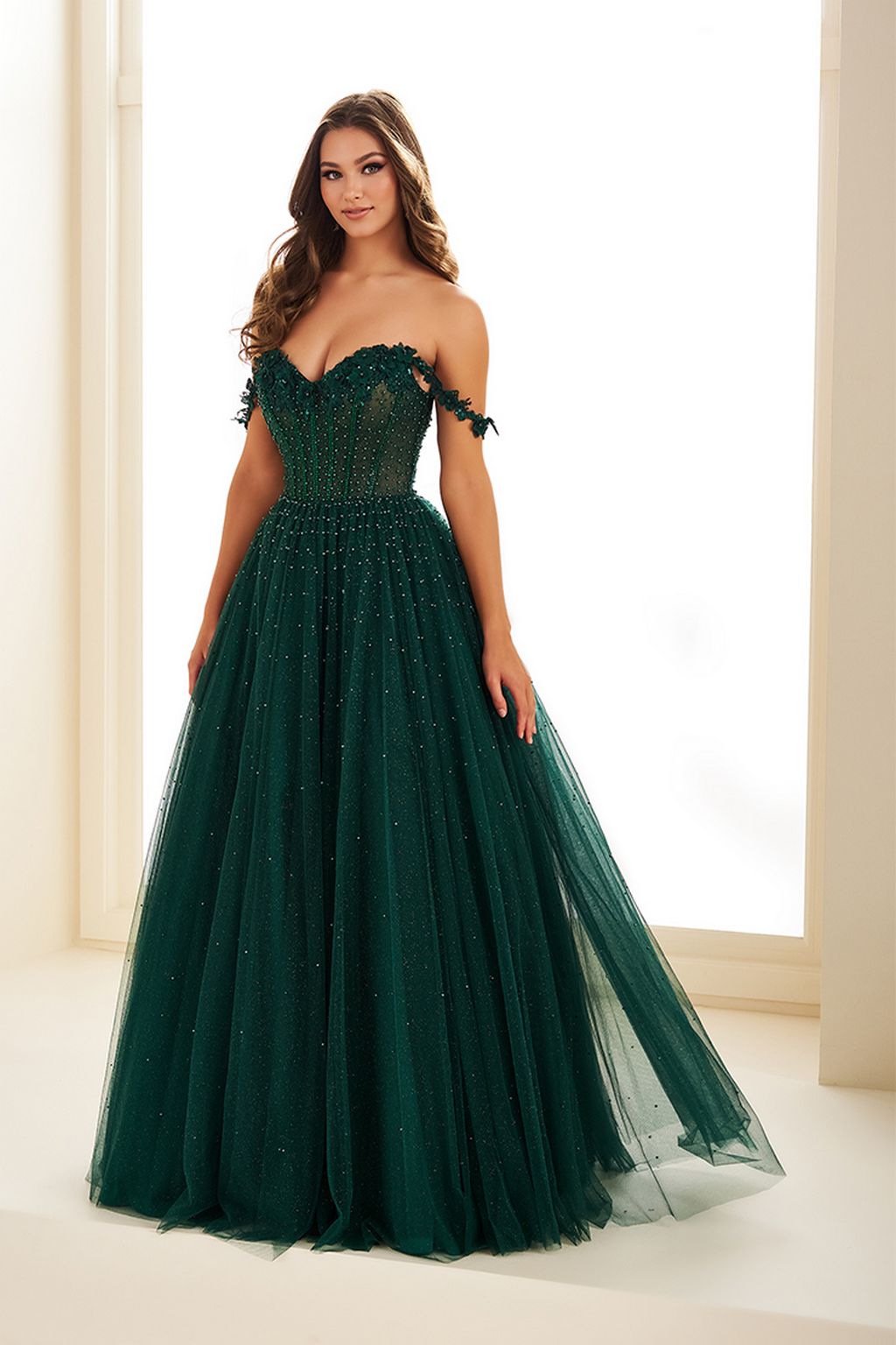 Prom Dresses Long Prom Ball Gown Formal Evening Dress Emerald