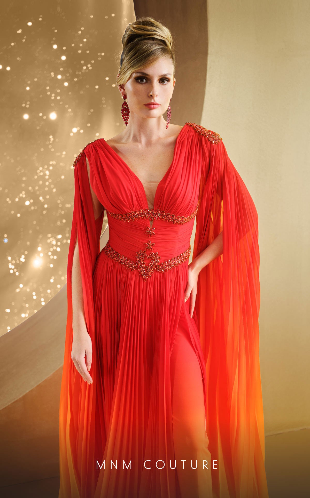 Mother of the Bride Dresses Long Formal Fitted Mother of the Bride Dress Red