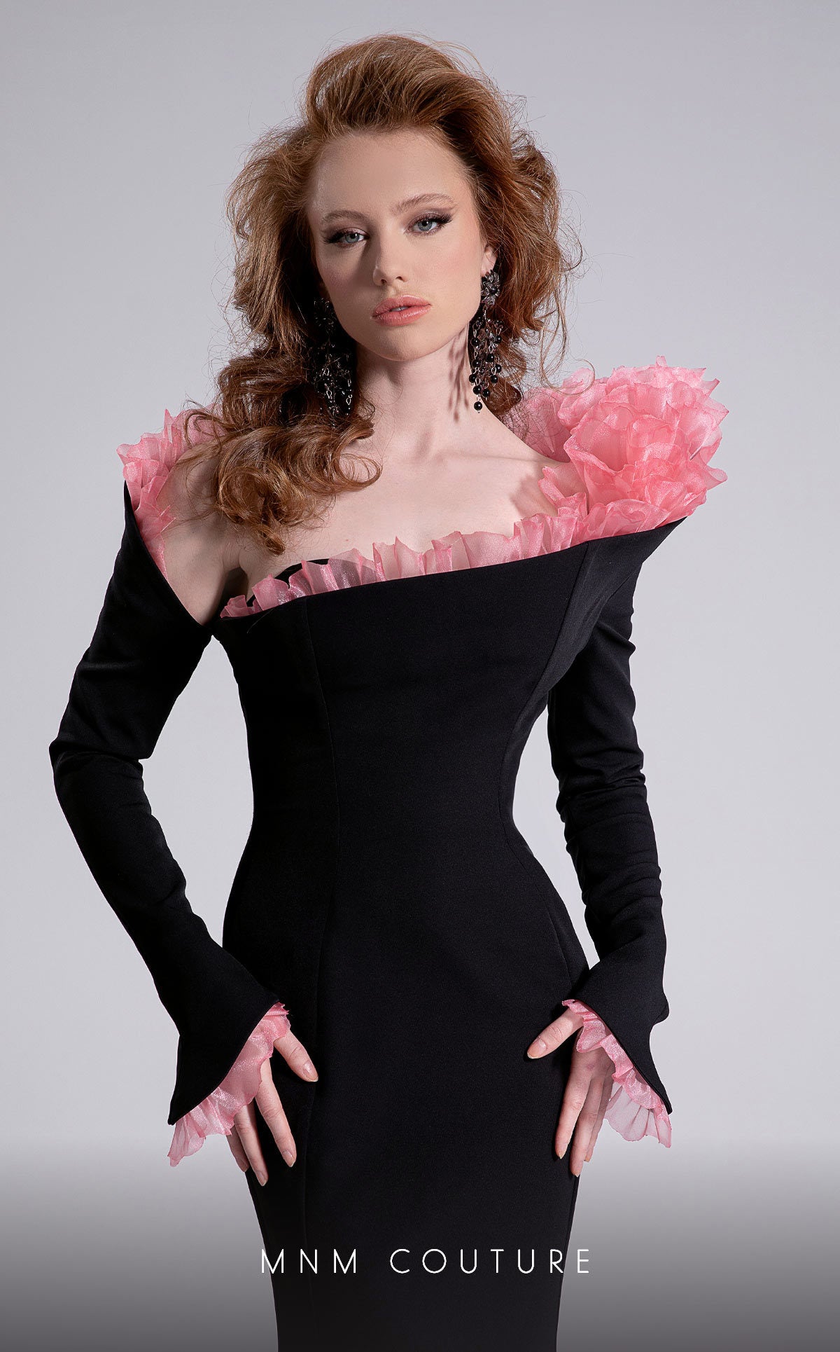 Mother of the Bride Dresses Mermaid Formal Long Mother of the Bride Dress Black