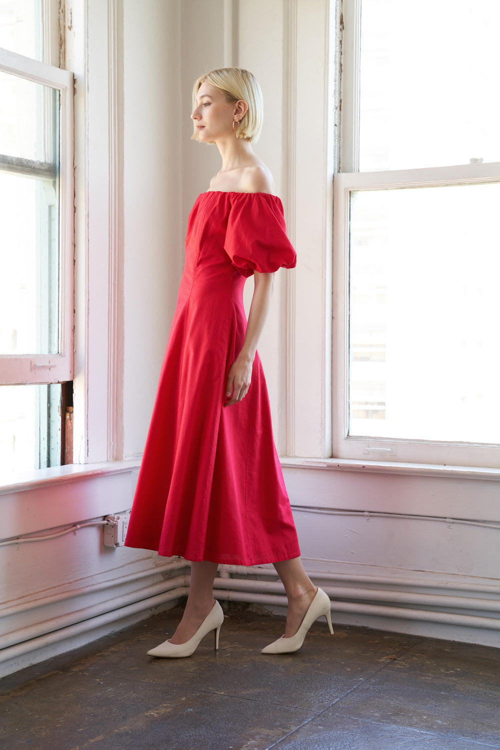 Cocktail Dresses Cocktail Midi Short A Line Dress Flying Tomato FD1015 Red