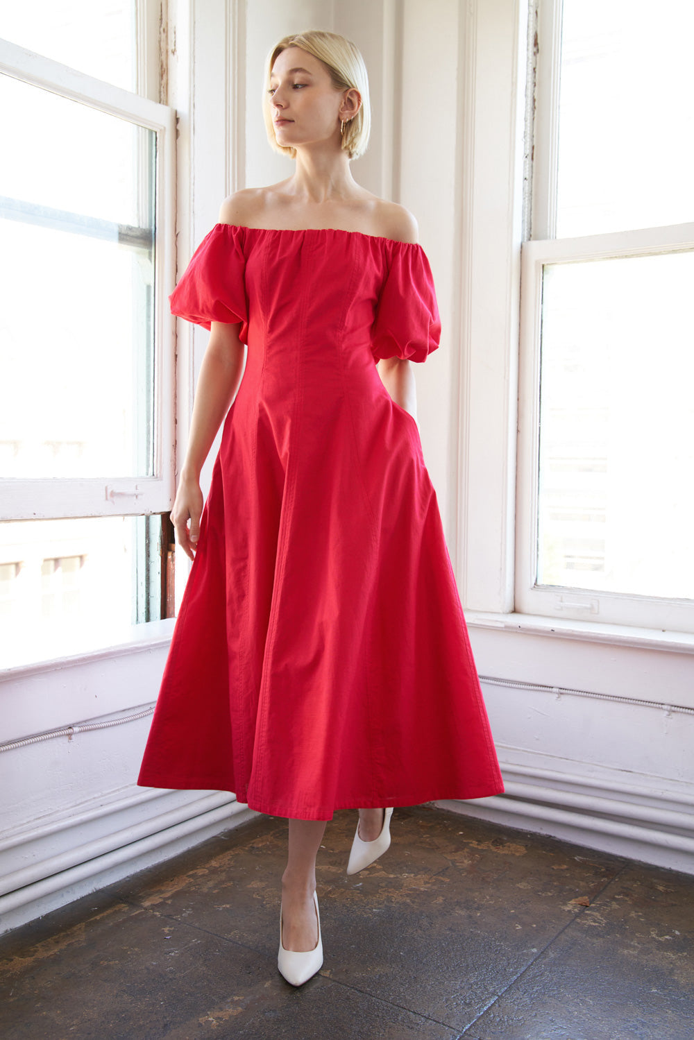 Cocktail Dresses Cocktail Midi Short A Line Dress Flying Tomato FD1015 Red