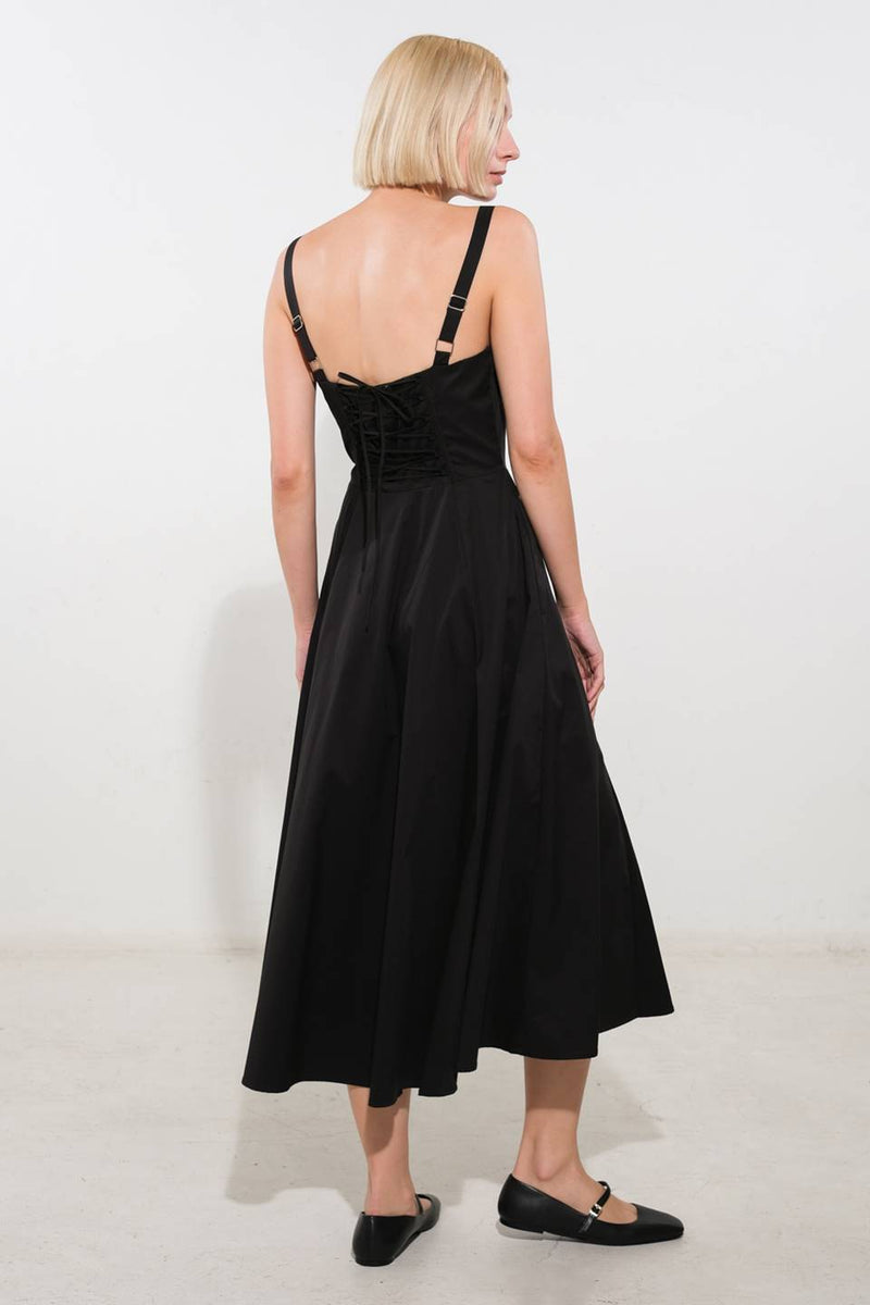 Cocktail Dresses Formal Cocktail Midi Dress Flying Tomato FD1169 Black