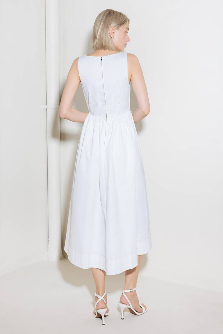 Wedding Dresses Midi A Line Short Wedding Dress Flying Tomato FD1456 White