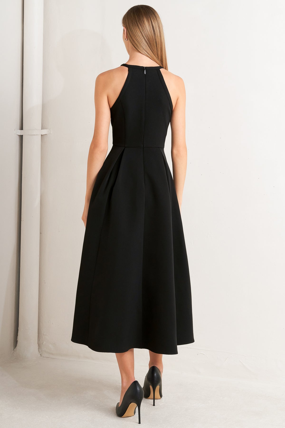 Cocktail Dresses Midi Evening Cocktail Dress Flying Tomato FD1792 Black
