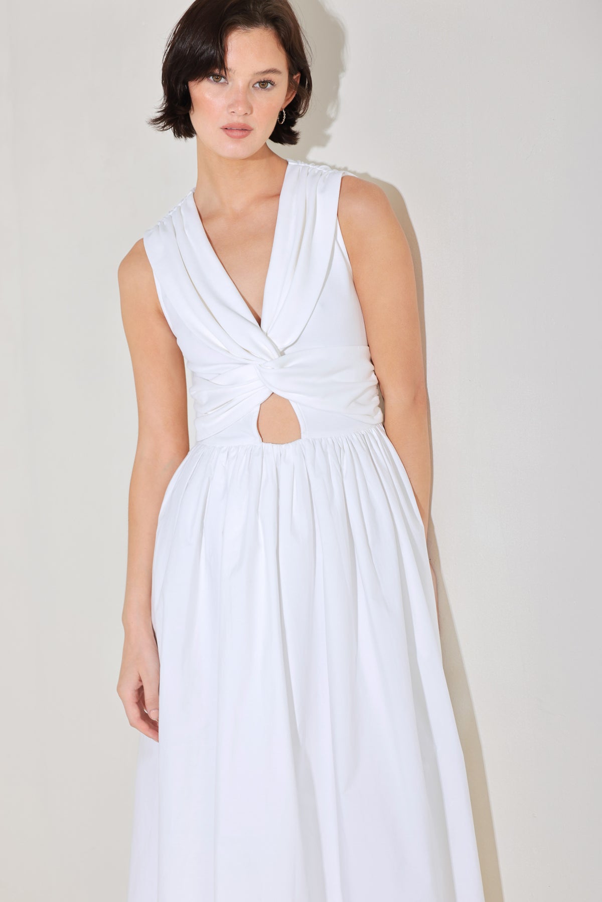 Wedding Dresses A Line Tea Length Short Bridal Wedding Dress Flying Tomato FD1924 Off White
