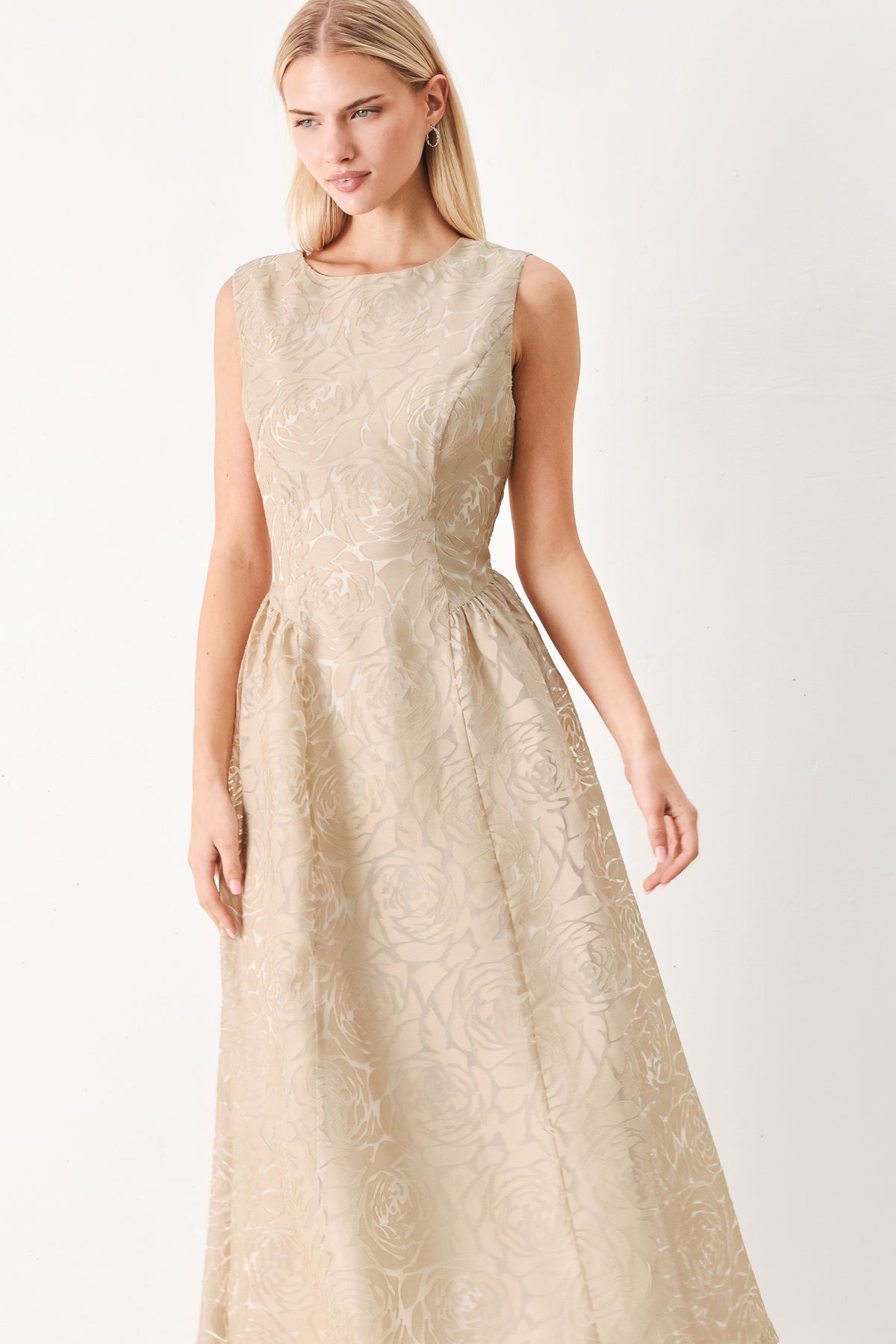 Jewel Tea-Length Lace Formal A-Line Flying Tomato FD2203