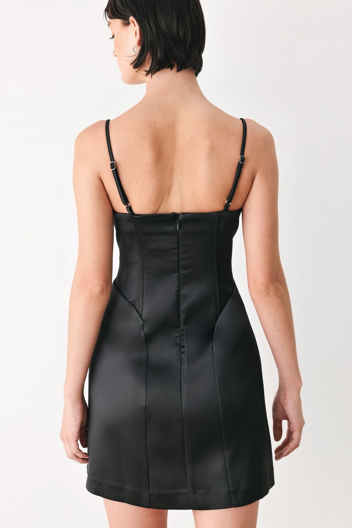 Sweetheart Mini/Short Satin Cocktail Bodycon Flying Tomato FD2421