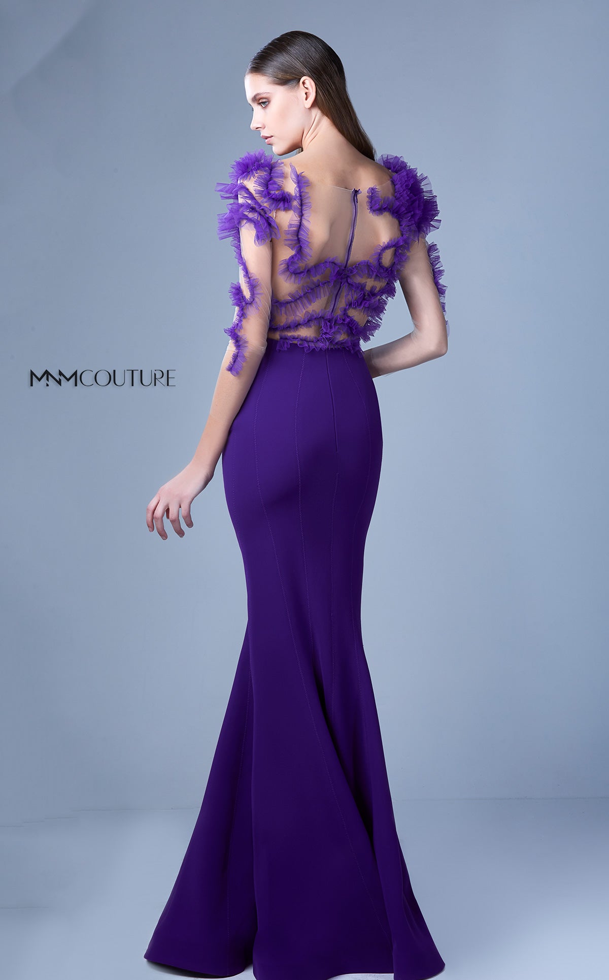 Sweetheart Floor-Length Tulle Formal Mermaid MNM Couture G1094