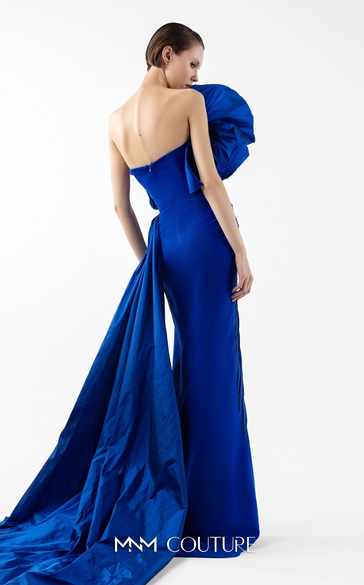 Prom Dresses Long Formal Slit Evening Prom Dress MNM Couture G2019 Royal Blue