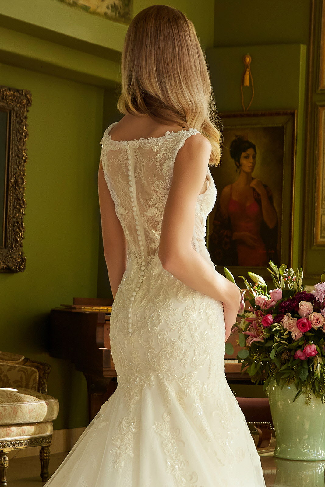 Wedding Dresses Long Bridal Gown Mermaid Wedding Dress Off White