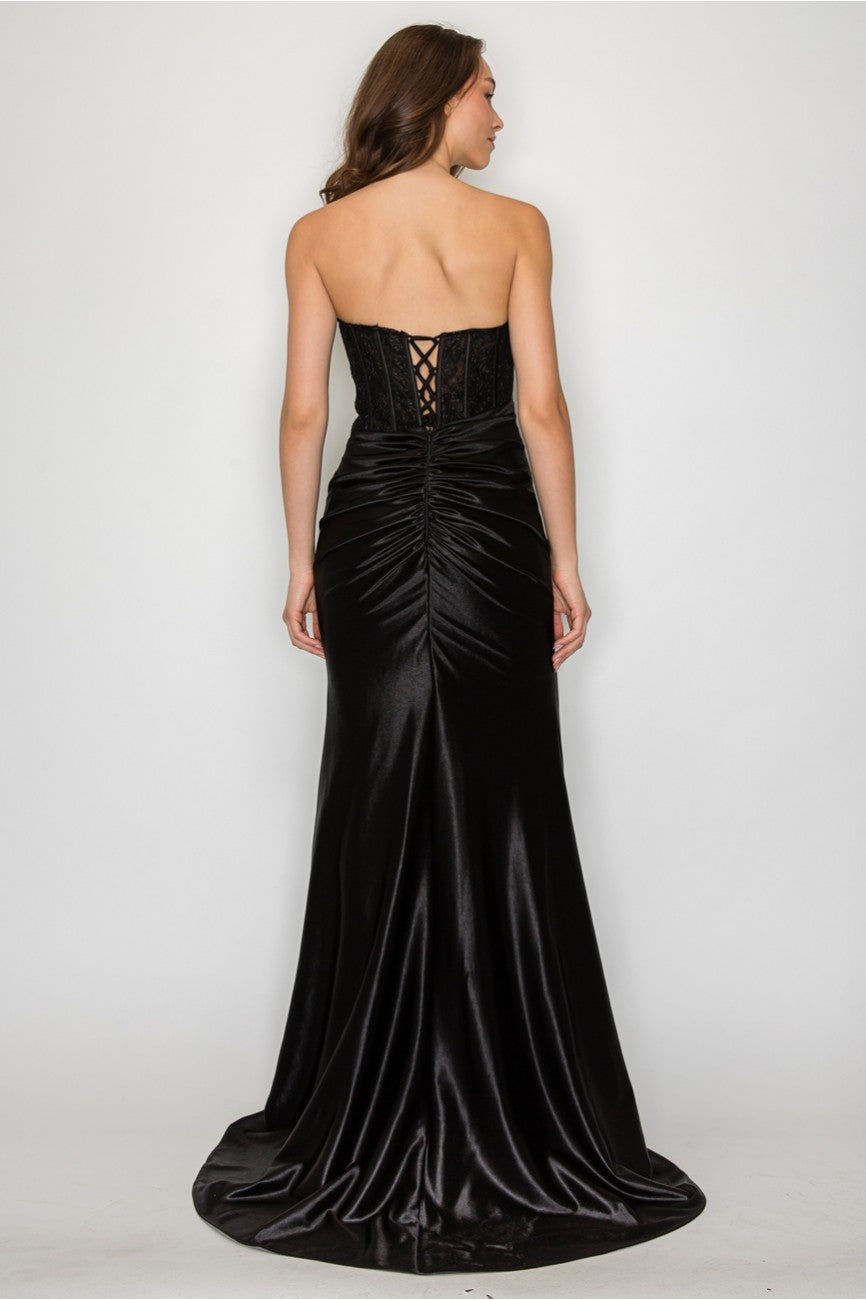 Prom Dresses Prom Long Formal Evening Lace Dress Black