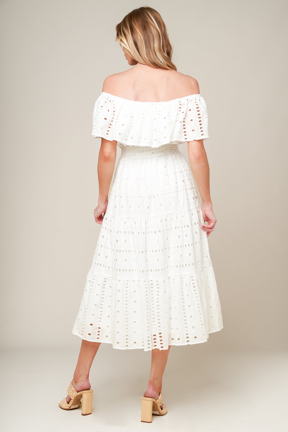 Cocktail Dresses Midi Evening Cocktail Formal Dress Flying Tomato ID20725 White
