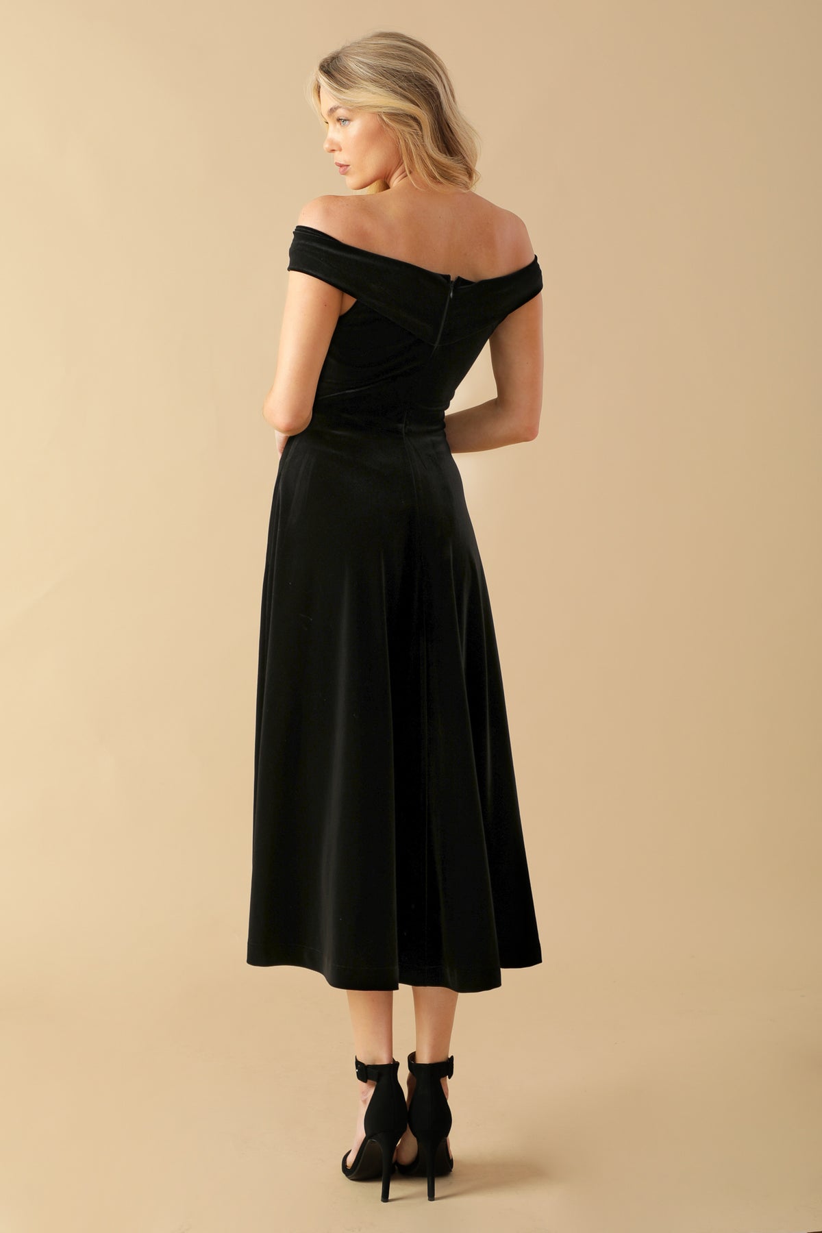Cocktail Dresses Evening Cocktail Floral Tea Length Dress Flying Tomato ID21799 Black/Red