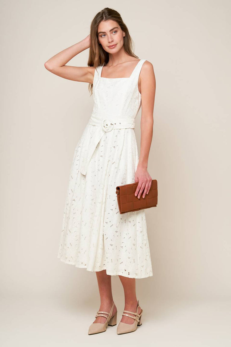 Cocktail Dresses A Line Short Cocktail Midi Lace Dress Flying Tomato ID22104 Off White