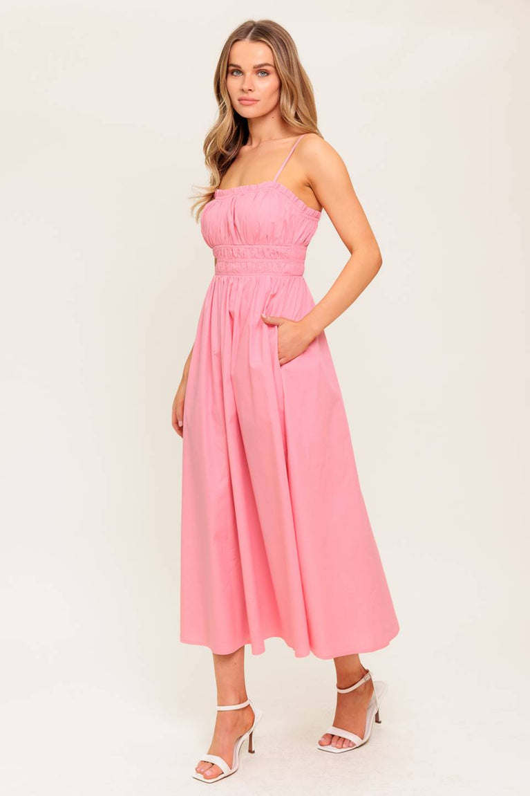 Cocktail Dresses Tea Length A Line Short Cocktail Evening Dress Flying Tomato ID22543 Pink