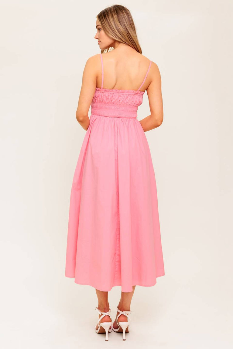Cocktail Dresses Tea Length A Line Short Cocktail Evening Dress Flying Tomato ID22543 Pink