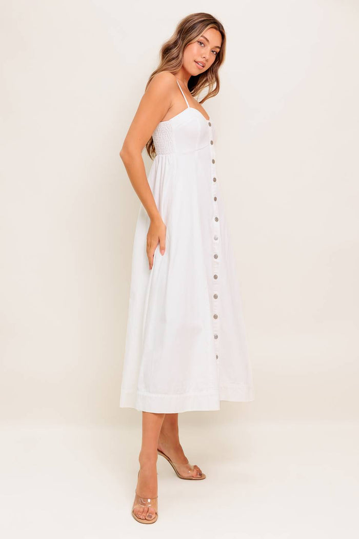 Cocktail Dresses Cocktail Midi A Line Short Dress Flying Tomato ID22724 White