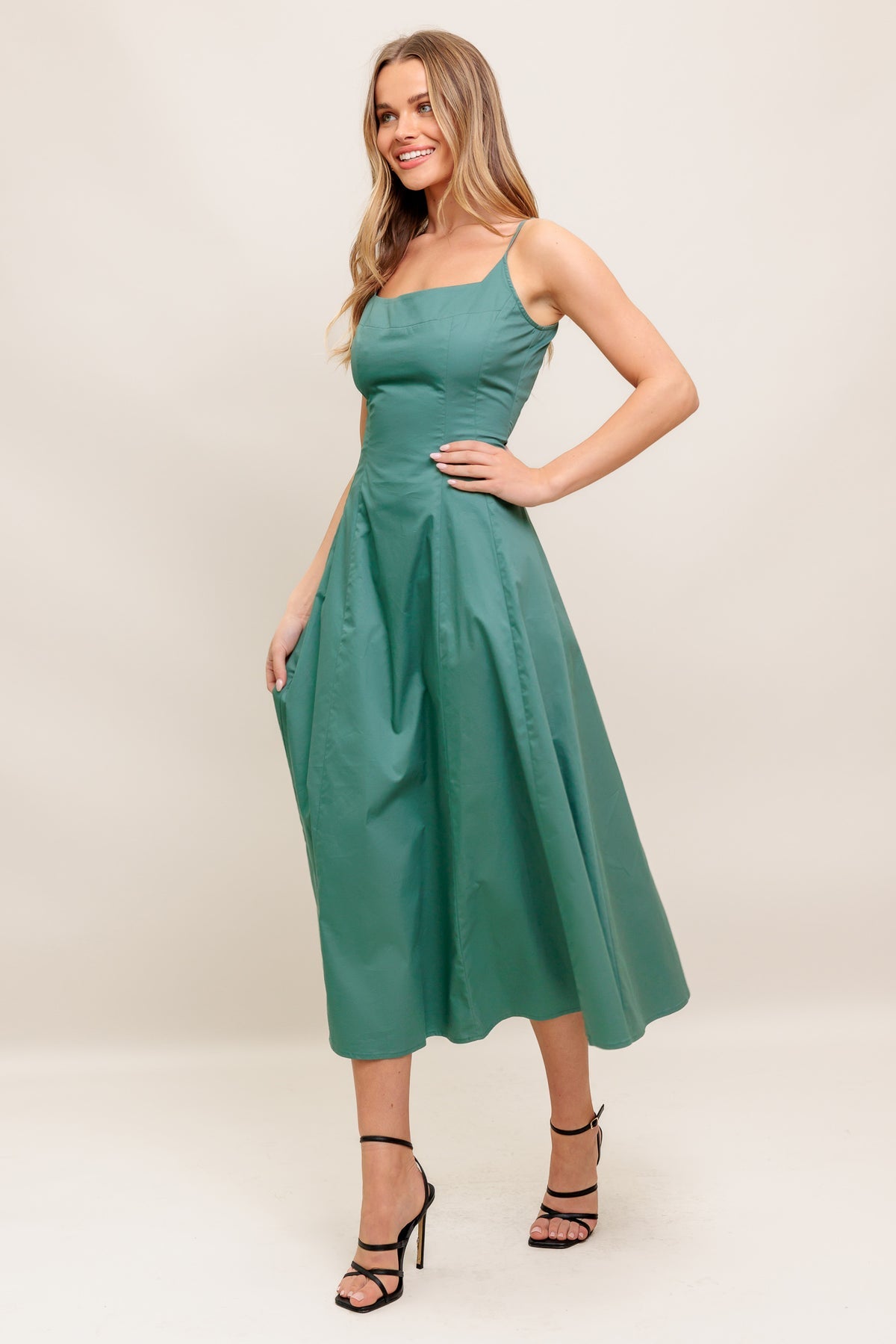 Cocktail Dresses A Line Tea Length Short Cocktail Dress Flying Tomato ID22761 Teal Green