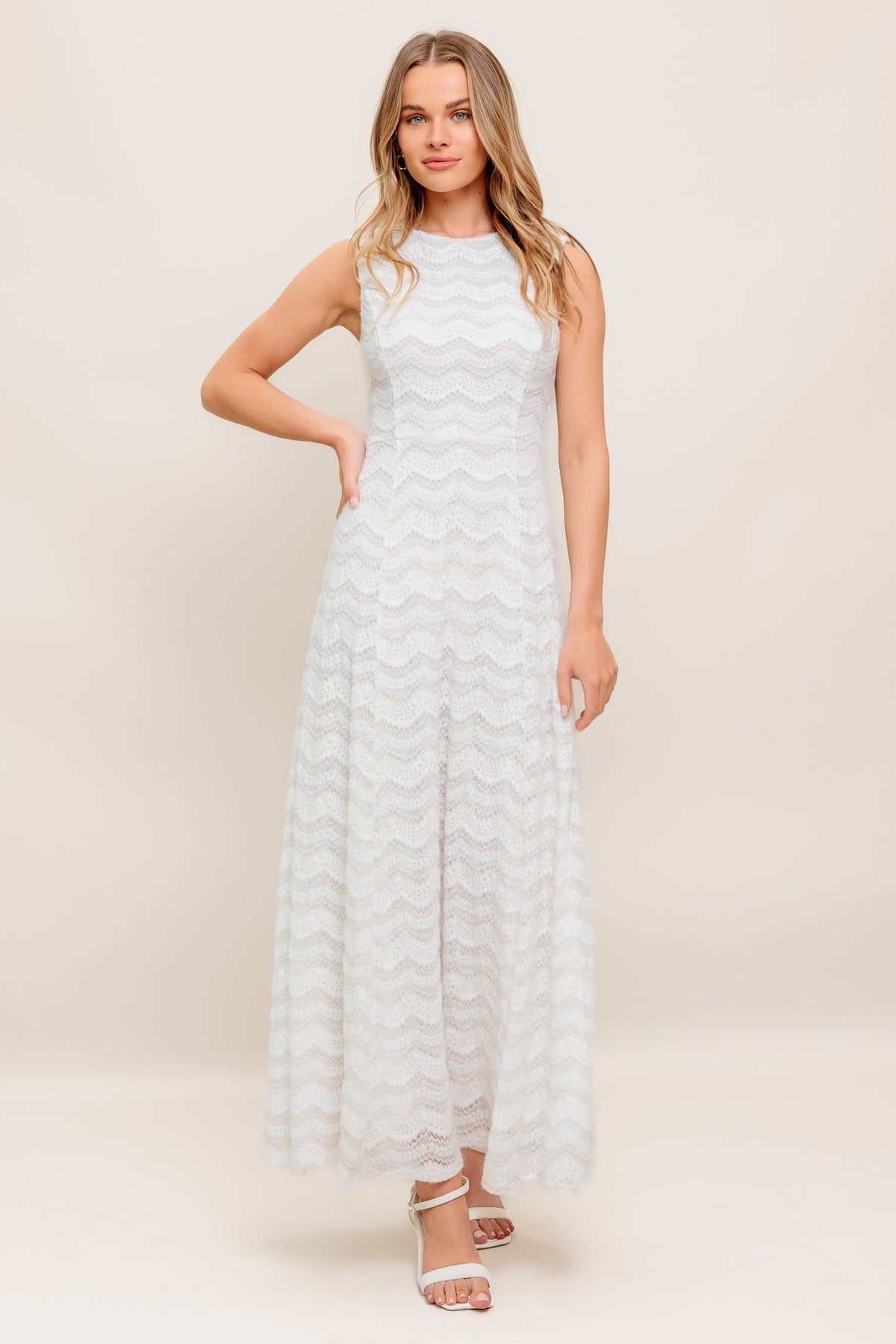 Cocktail Dresses Short A Line Tea Length Lace Cocktail Dress Flying Tomato ID22819 Cream