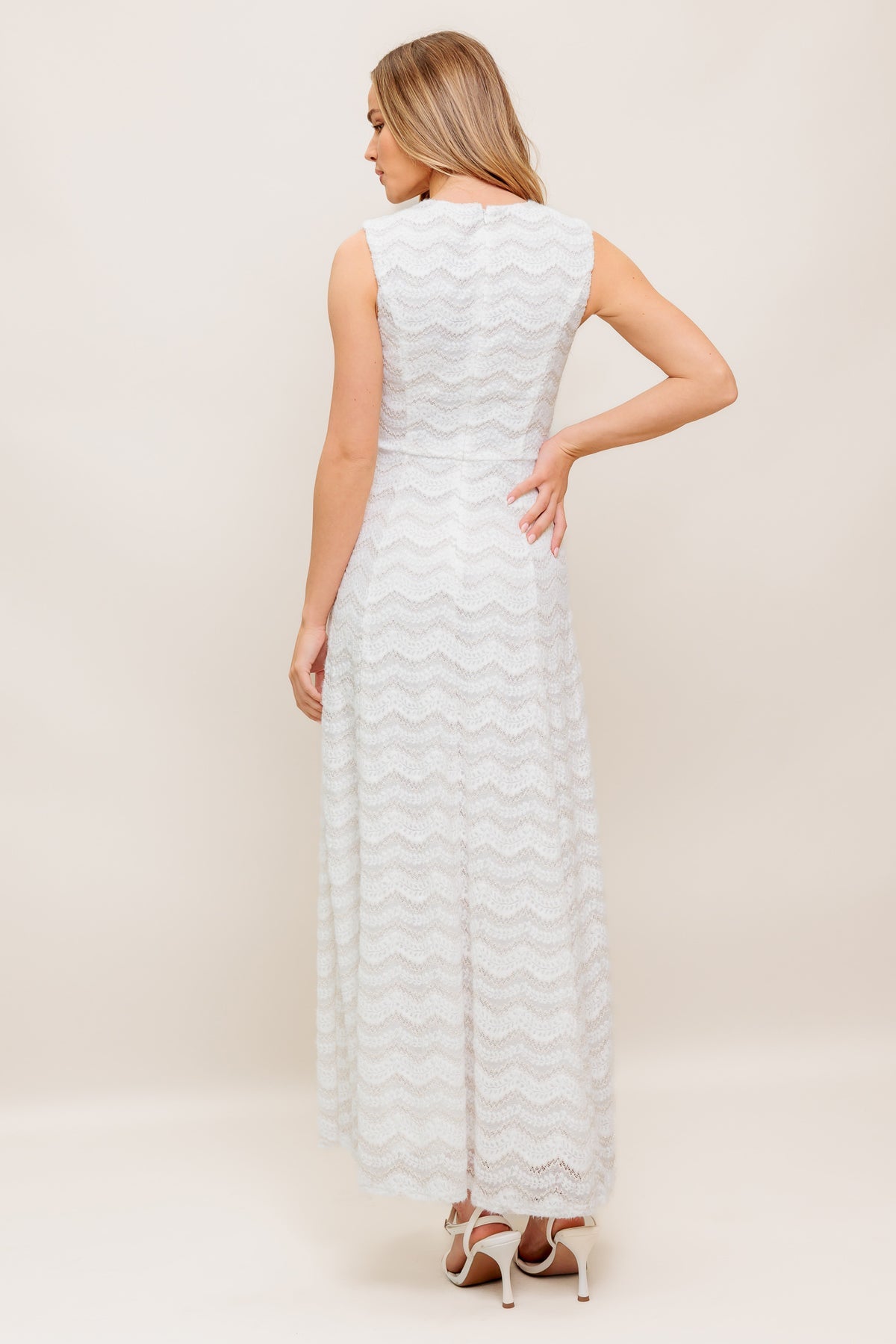 Cocktail Dresses Short A Line Tea Length Lace Cocktail Dress Flying Tomato ID22819 Cream