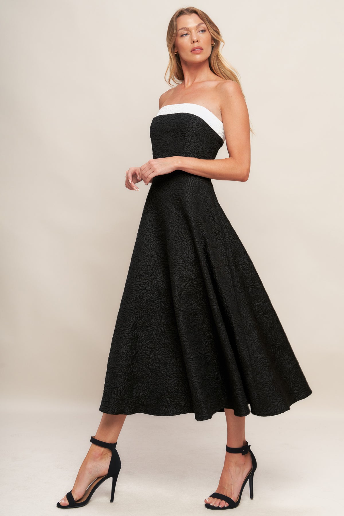 Cocktail Dresses A Line Short Tea Length Cocktail Dress Flying Tomato ID23050 Black