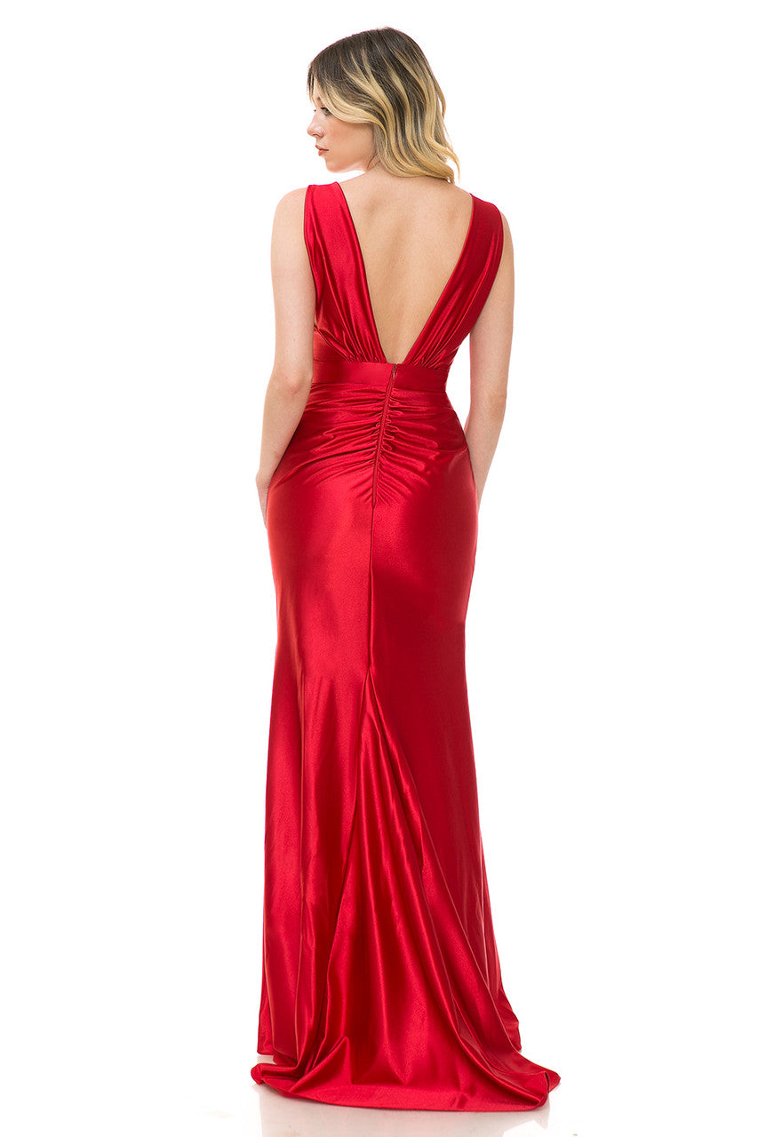 Prom Dresses Long Formal Evening Dress Lenovia 5248 Red