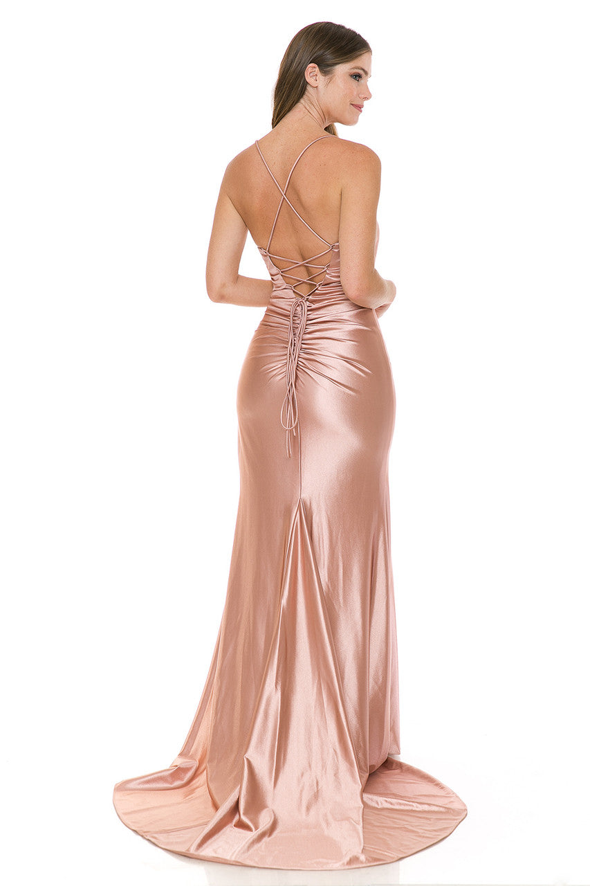 Prom Dresses Formal Corset Long Prom Dress Lenovia 8158 Royal Blue