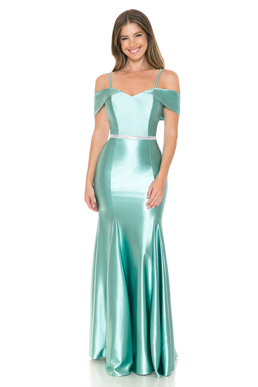 Prom Dresses Formal Long Mermaid Prom Dress Lenovia 5244 Sage