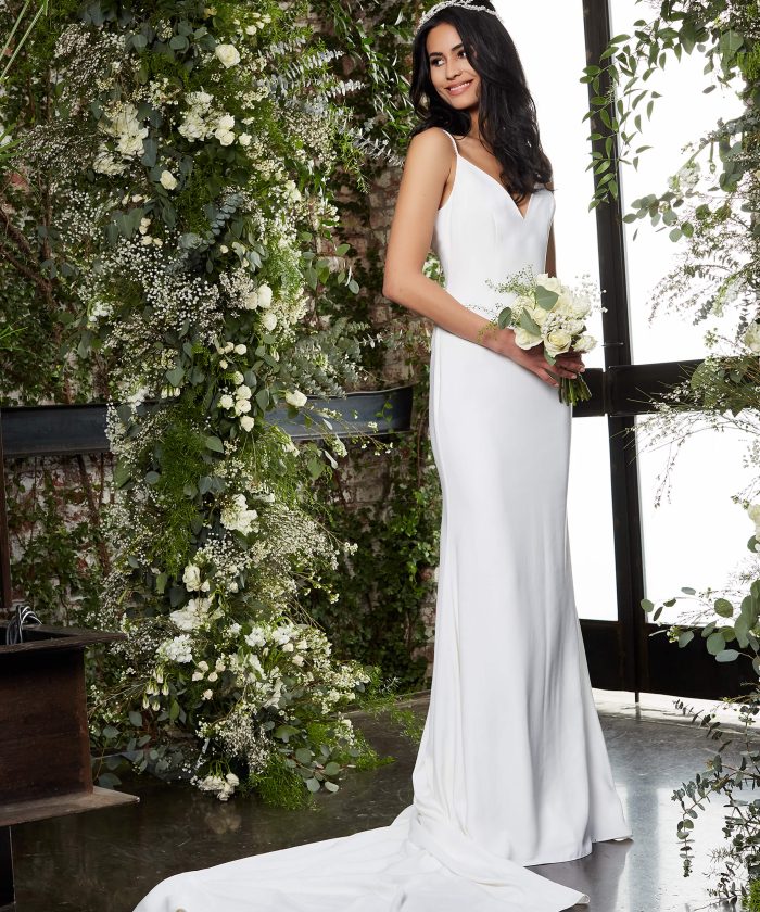 Wedding Dresses Bridal Gown Long Fitted Wedding Dress Ivory