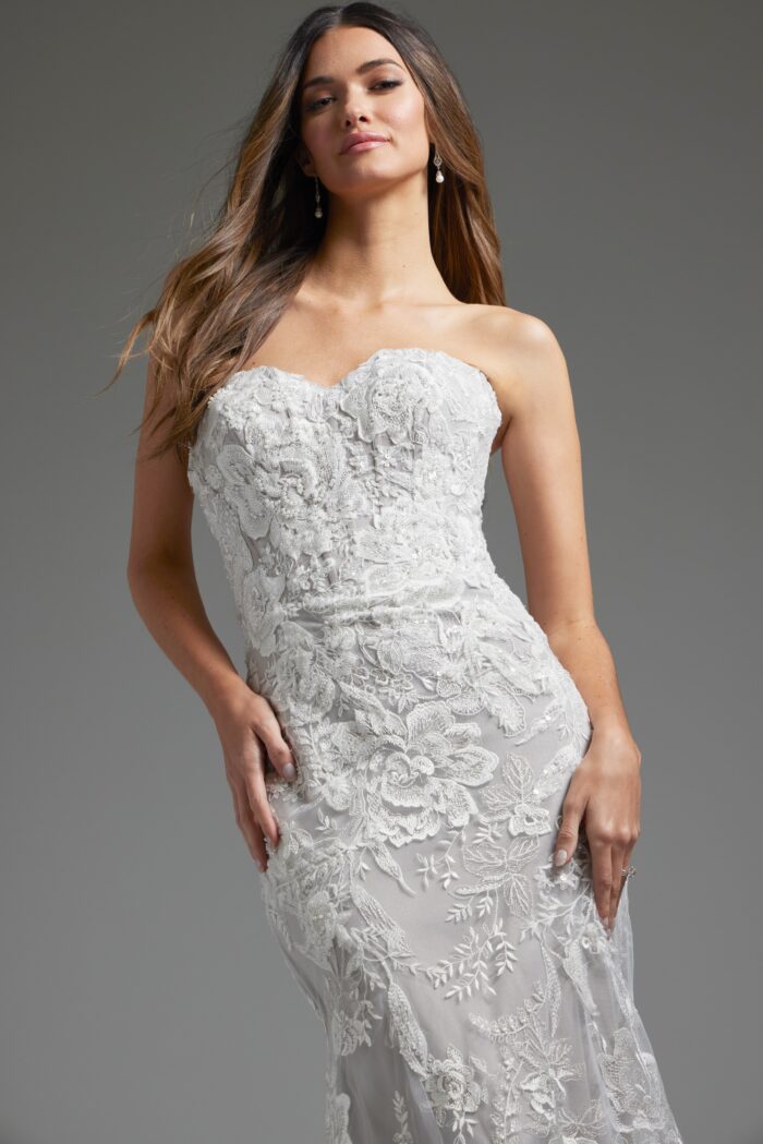 Wedding Dresses Bridal Gown Long Mermaild Wedding Dress Ivory
