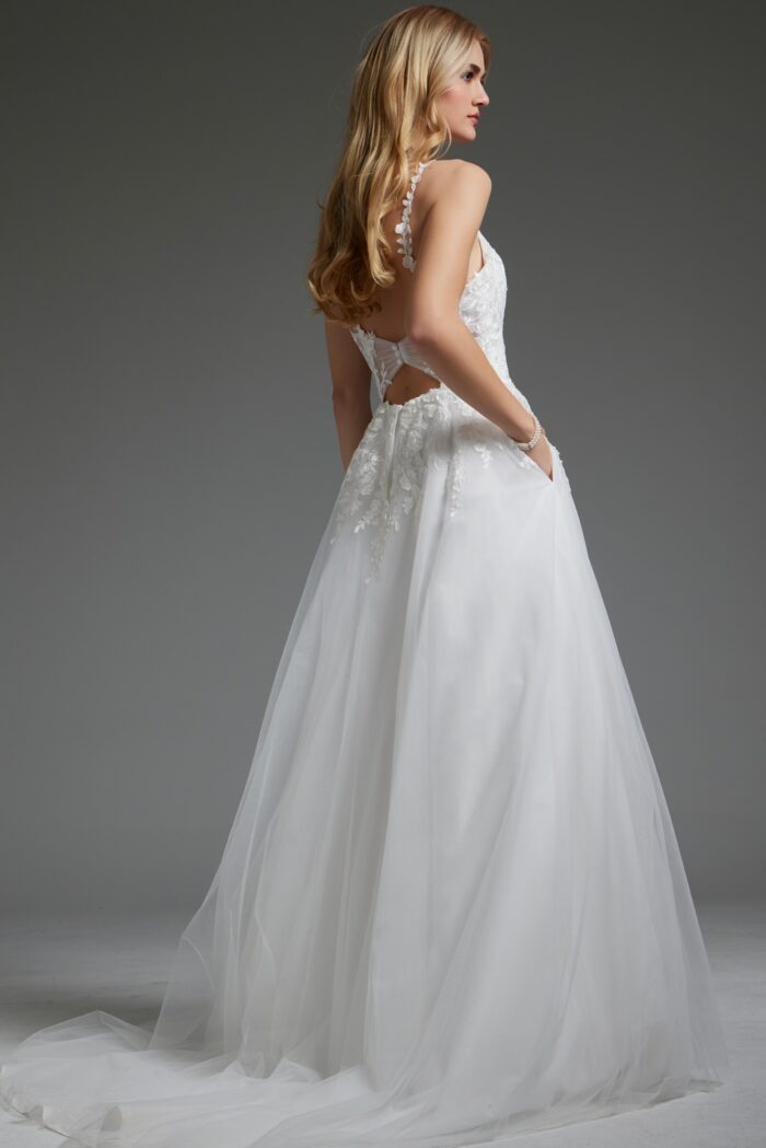 Wedding Dresses A Line Bridal Gown Beaded Wedding Dress Ivory