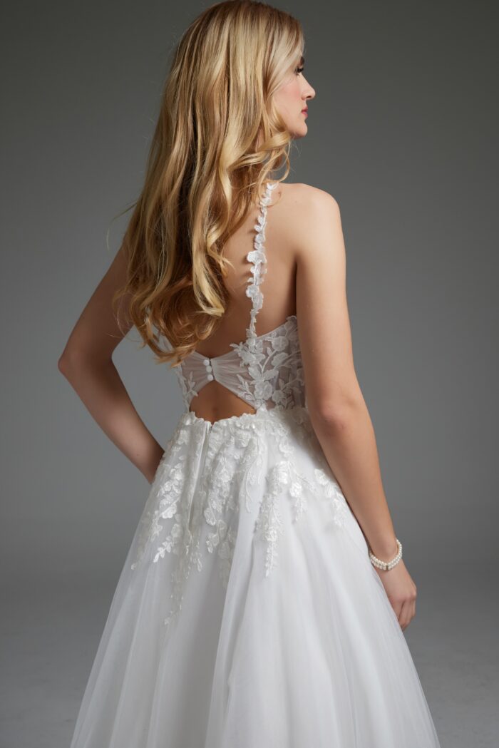 Wedding Dresses A Line Bridal Gown Beaded Wedding Dress Ivory