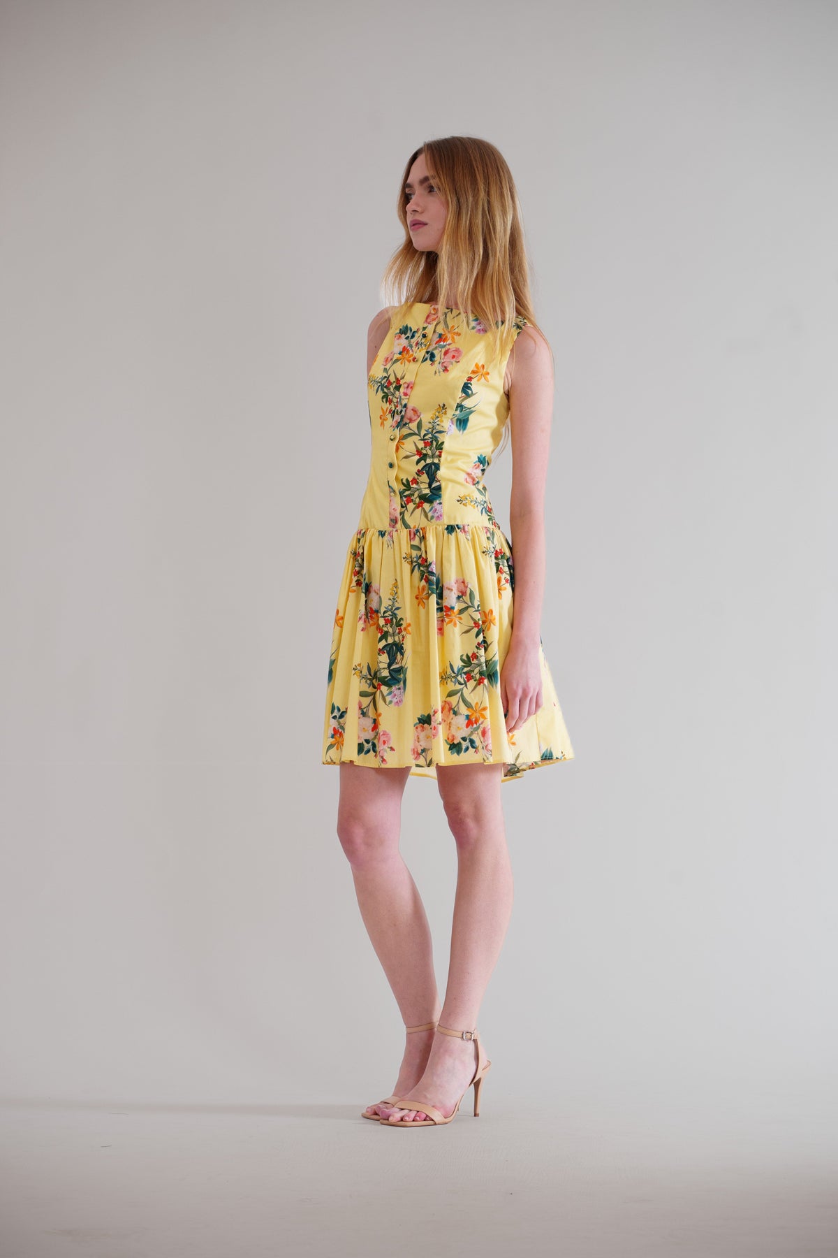 Julia Jordan JJ41818 Yellow Multi side view