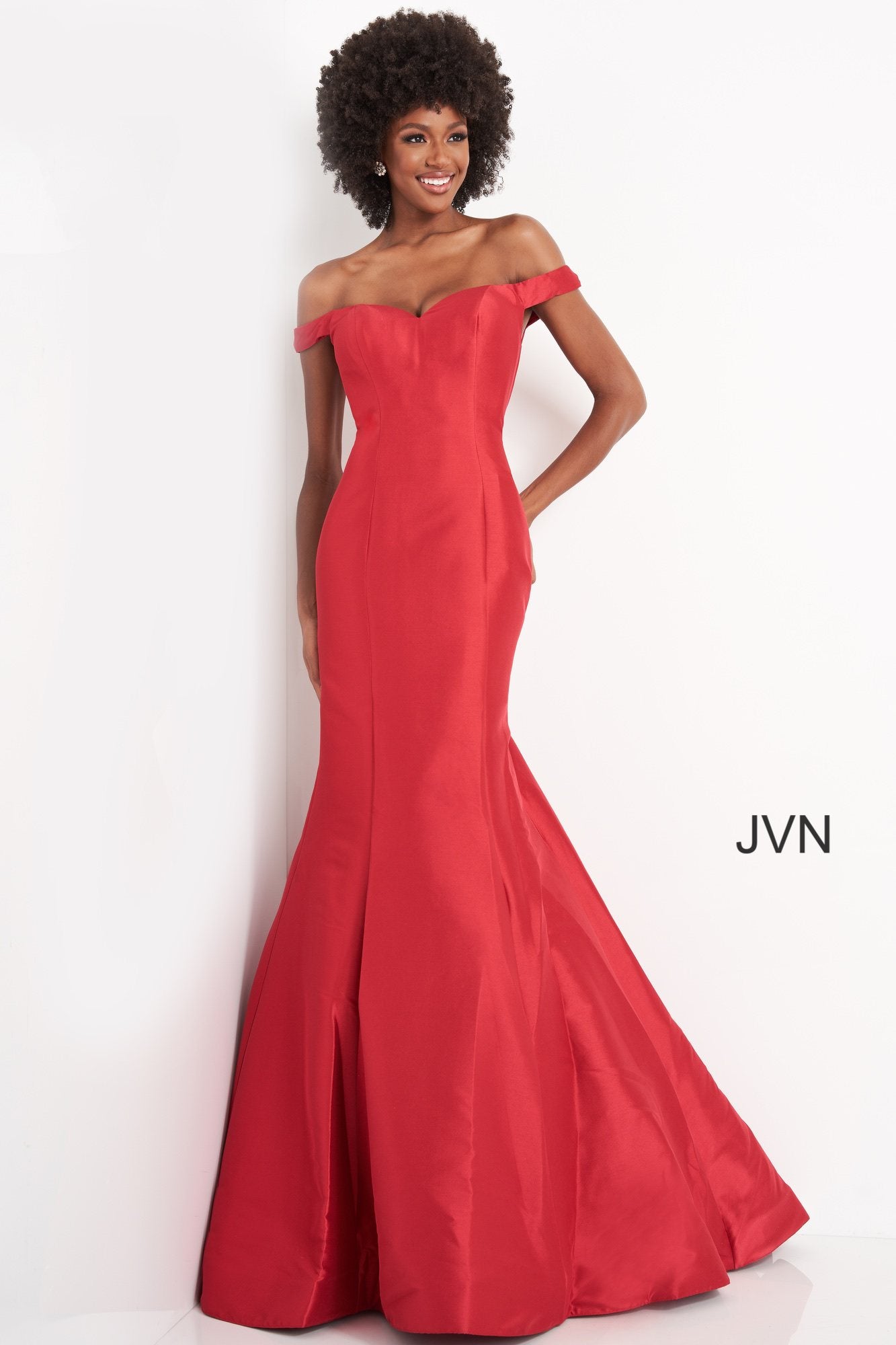 Prom Dresses Prom Long Formal Fitted Mermaid Dress Red
