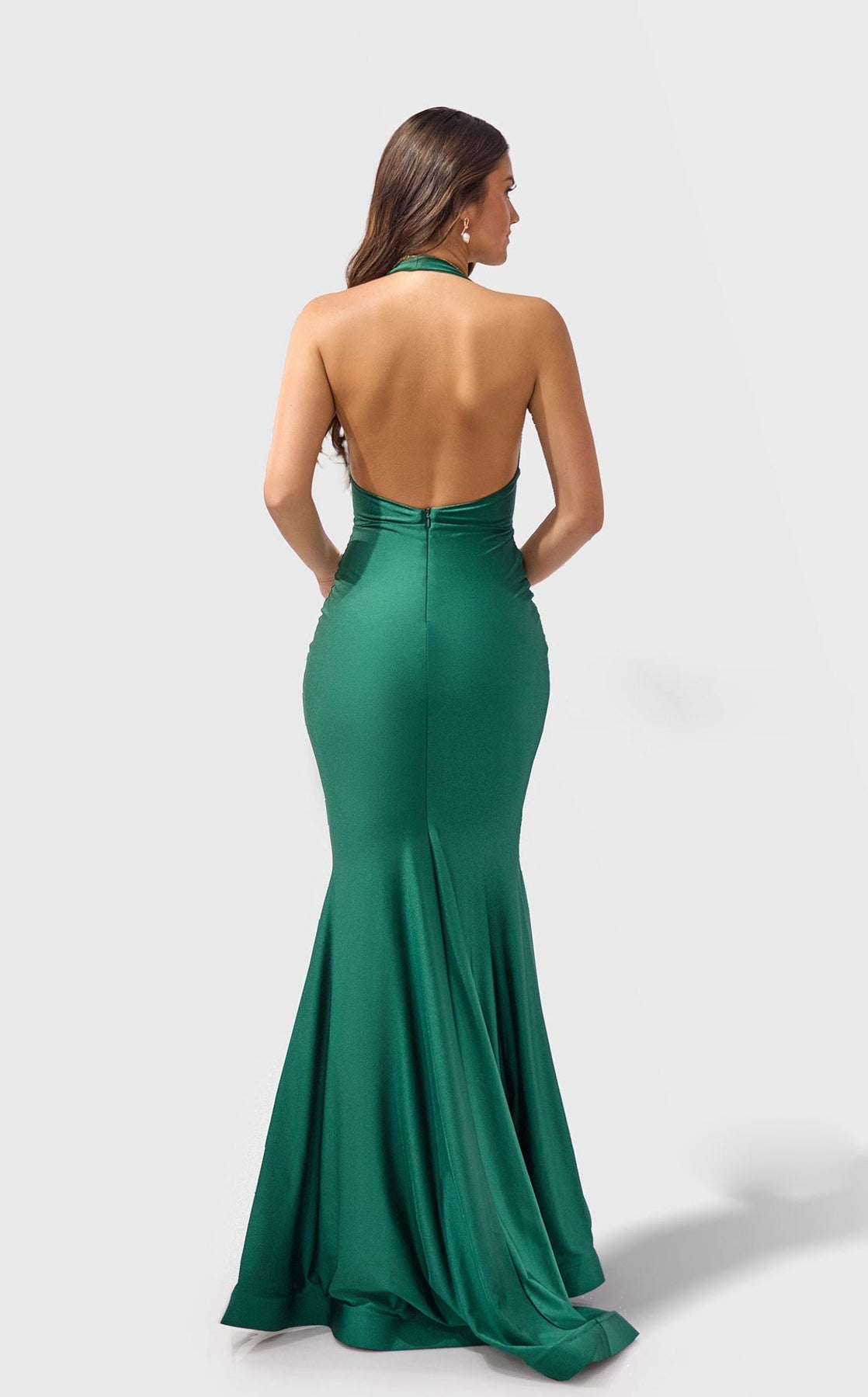 Prom Dresses Mermaid Long Formal Evening Prom Dress Hunter