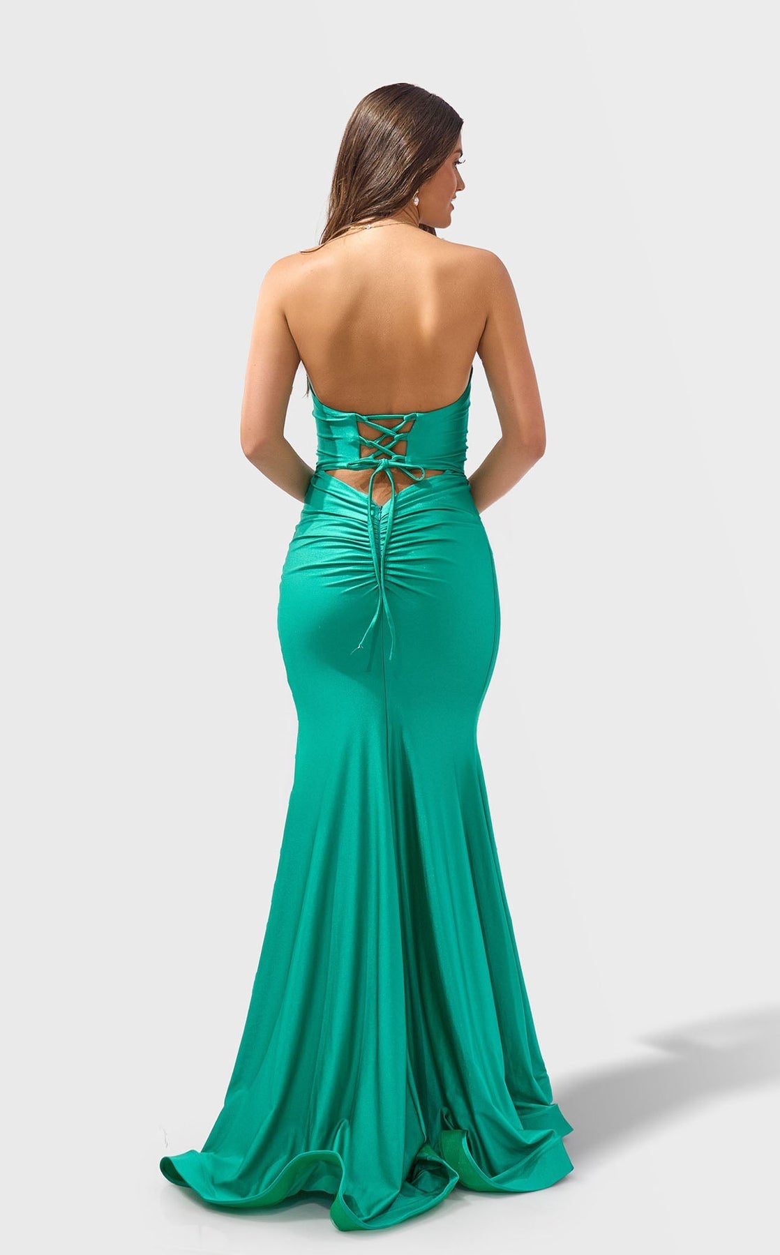 Prom Dresses Long Evening Fitted Prom Dress Hunter