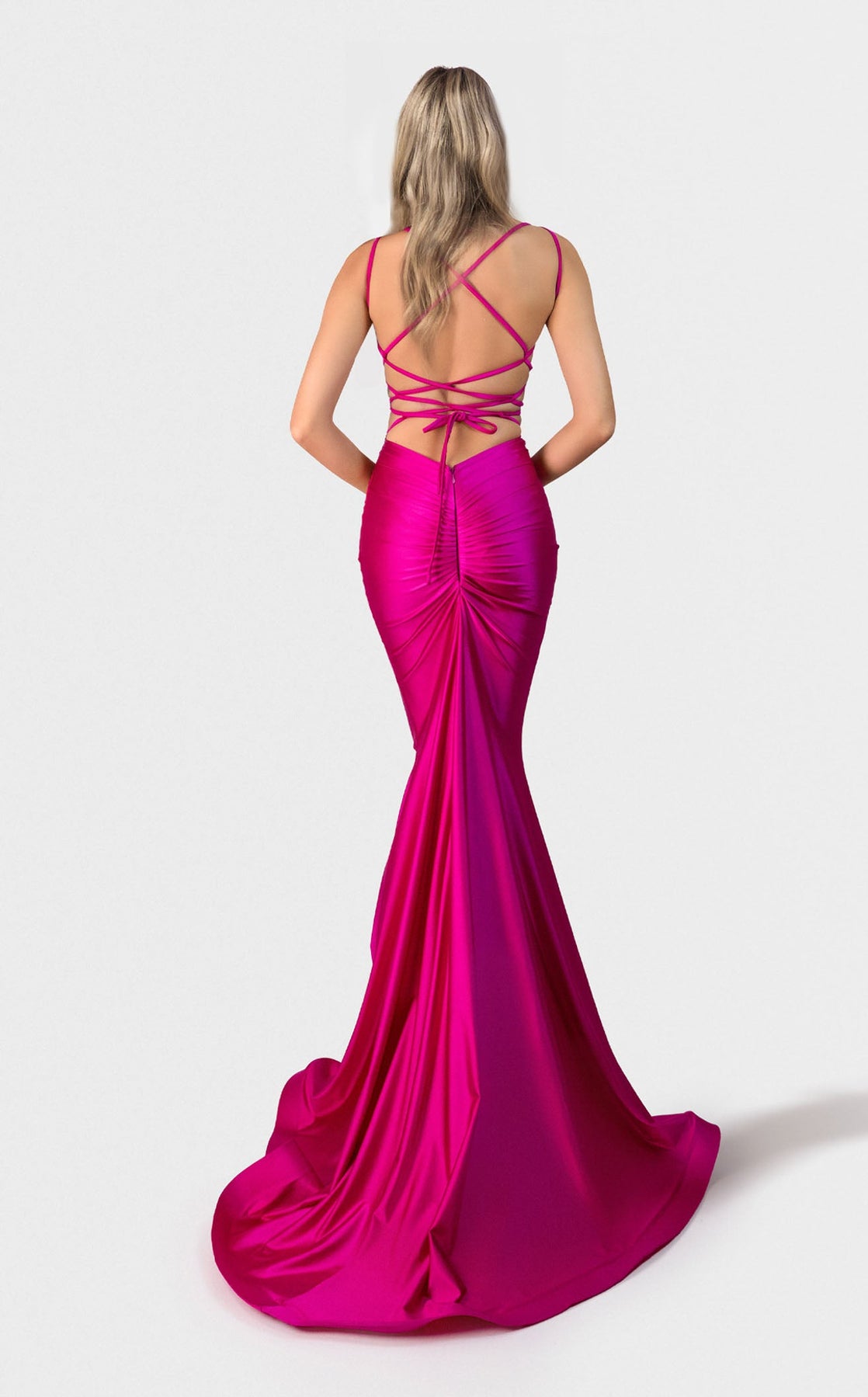 Prom Dresses Long Formal Fitted Evening Prom Dress Jessica Angel 2751 Fuchsia