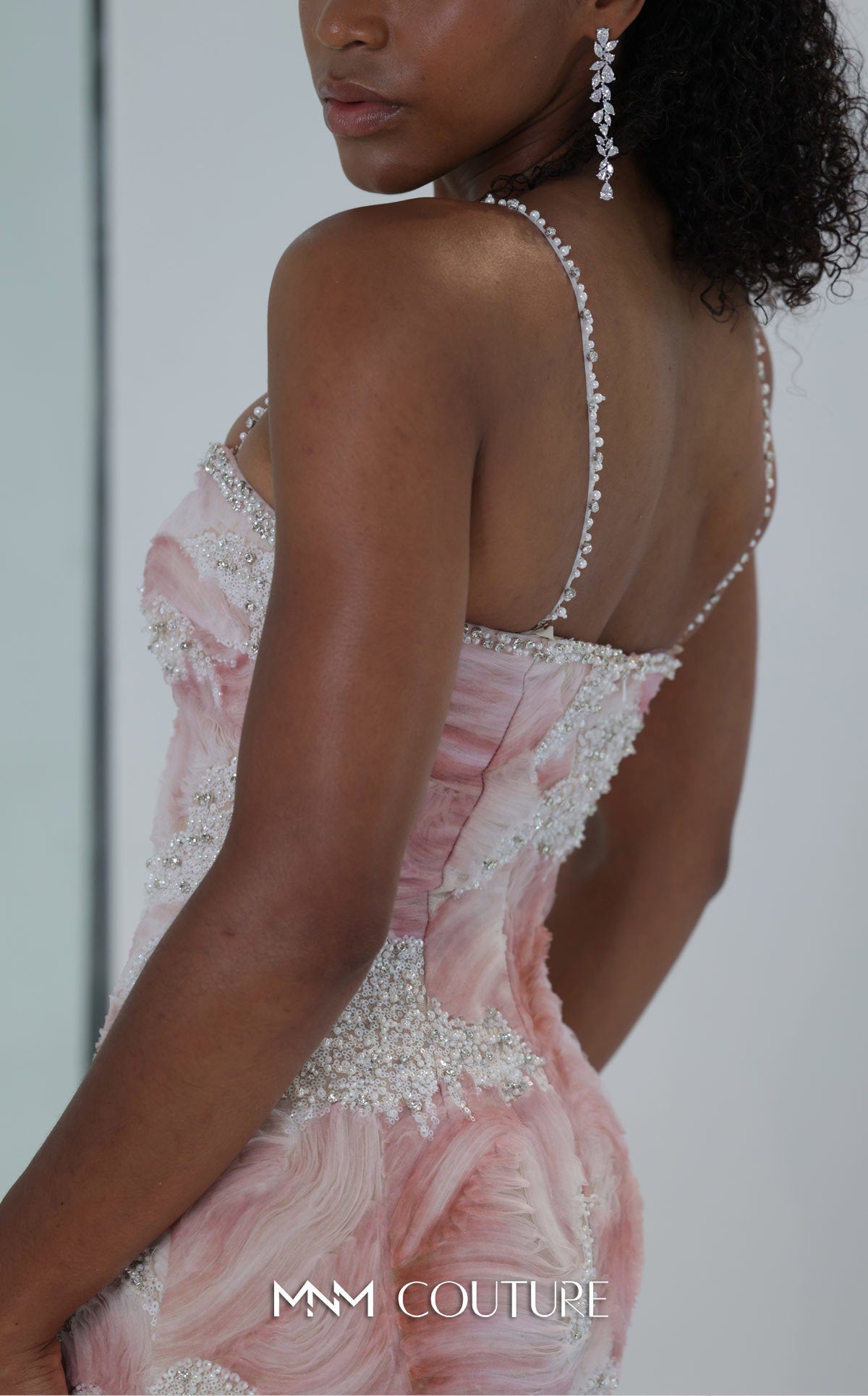 Sweetheart Floor-Length Sequin Formal Mermaid MNM Couture M1133