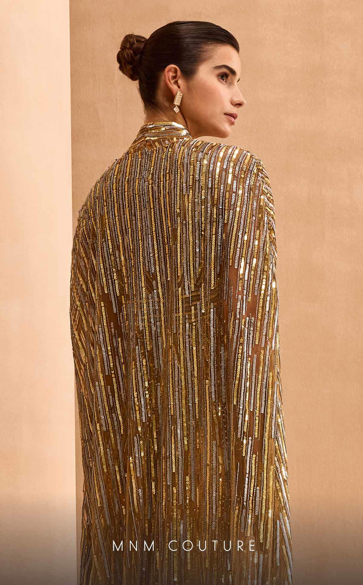 Formal Dresses Long Sequin Beaded Fit Formal Evening Dress Gold