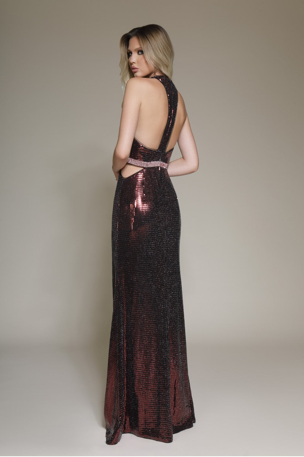 Formal Dresses Fitted Long Prom Formal Dress Wine Red