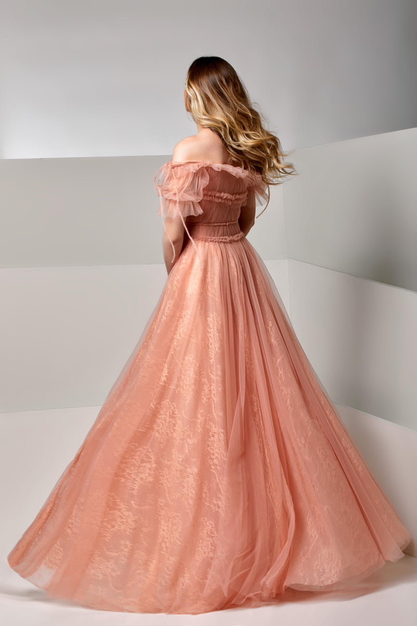Prom Dresses Long Prom Formal Evening A Line Dress Coral Pink