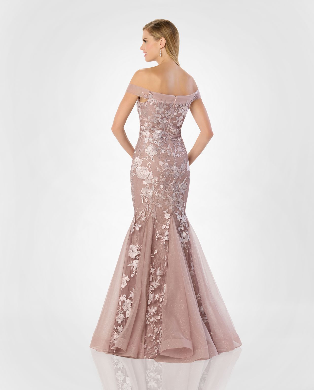Formal Dresses Long Glitter Formal Mermaid Evening Dress Rosewood